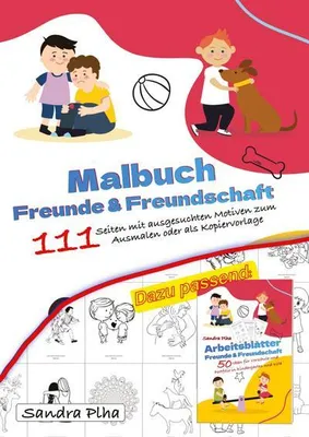 Produktbild von KitaFix Malbuch Freunde und Freundschaft