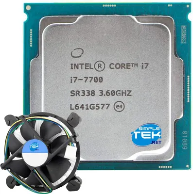 Immagine prodotto di Intel Core I7 7700 Lga 1151 V2 Processore Cpu Sr338 3,60 Ghz Max 4,20 Ghz 4c/8t