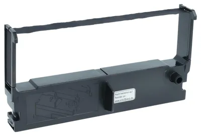 Produktbild von vhbw Farbband Schriftband kompatibel mit TEC FS 1650 Nadeldrucker, Bondrucker - Schwarz