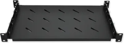 Zdjęcie produktu dla SH.0250.040 - Półka 19" z perforacją, 1U, głębokość 250 mm