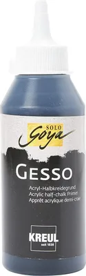 Obrázek produktu pro KREUL Akrylový primer SOLO Goya Gesso černý 250 ml