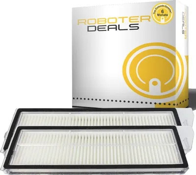 Produktbild von Feinstaub Filter, Ersatzfilter, Luftfilter (2 Stück) für Roborock S8 MaxV Ultra