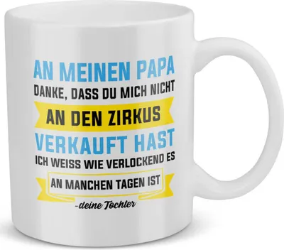 Produktbild von 22Feels Papa Geschenk von Tochter Vatertag Vater Tasse Geburtstag Weihnachten Kaffeetasse Männer Herrentag Geschenkidee