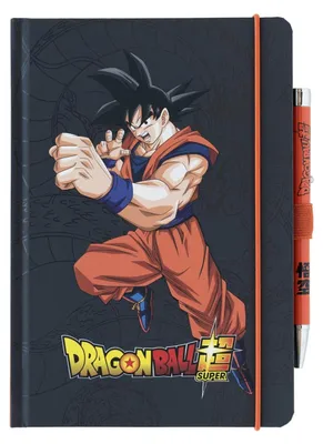 Produktbild von Dragon Ball Premium Notizbuch A5 mit Projektorstift Super Goku