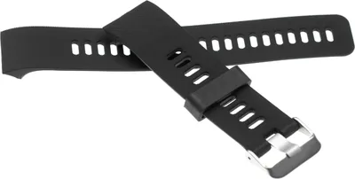 Produktbild von vhbw Ersatz Armband kompatibel mit Garmin Forerunner 30, 35 Fitnessuhr, Smartwatch - 13,5 + 9,4 cm Silikon schwarz
