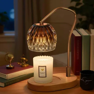 Immagine prodotto di Lampada a candela per vetro, con timer e dimmer, luce decorativa per la casa