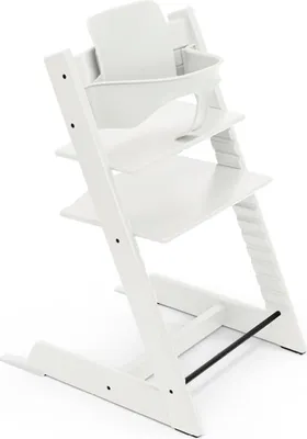 Produktbild von Stokke® Tripp Trapp Hochstuhl Weiß inkl. Babyset & Tisch