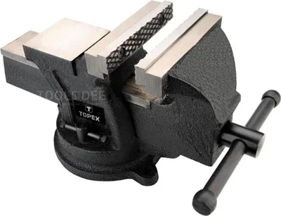 Obrázek produktu pro Otočný zámečnický svěrák TOPEX 100 mm