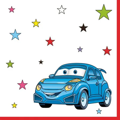 Immagine prodotto di Cars Servietten Cars Birthday 33x33cm 20St.