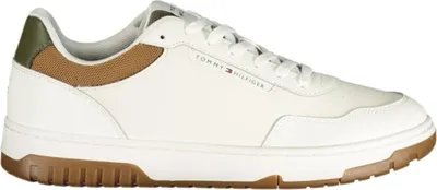 Produktbild von Weiße Sportschuhe für Herren mit Kontrastdetails und herausnehmbarem Fußbett