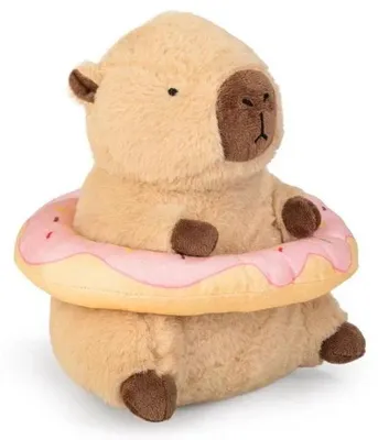 Image de Capybara en peluche Donut 20 cm - Daffi