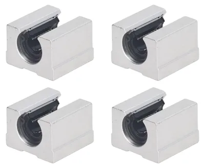Linearbewegungsblock SBR12UU, Aluminium, 4 Stück