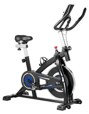 Obrázek produktu pro Kolo pro indoor trénink - 6 kg setrvačník - řemenový pohon - modrá barva