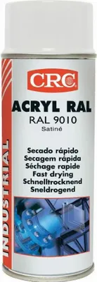 Image de Peinture Aérosol Blanc Satiné Finition Satinée Rapide Et Résistante - Générique