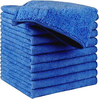 Obrázek produktu pro Čisticí utěrky z mikrovlákna určené k čištění a leštění – balení 10 kusů (30 cm x 30 cm)