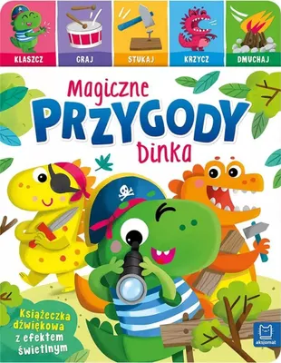 Produktbild von Książeczka dźwiękowa Magiczne przygody Dinka / Aksjomat