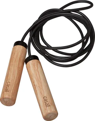 Produktbild von casall ECO Jump rope wood Natural/Black Natural/Black