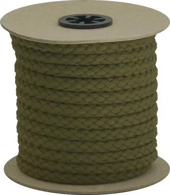 10m Kordel 7-9 mm geflochten Schnur Seil, khaki