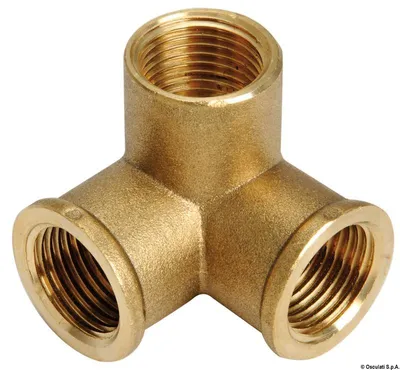 Obrázek produktu pro třícestná přípojka mosaz 3/4" , 1 kus