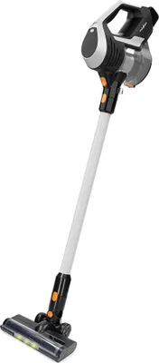 Produktbild von Nedis Stick Staubsauger - 130 W - 25.9 VAC - Motorisierte weiche Bürste mit integrierter Beleuchtung - 10000 Pa - HEPA Luftfilter - Orange / Schwarz
