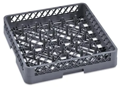 Produktbild von 6x Tellerkorb Tablettkorb Spülmaschinenkorb 25 Finger Gastro, 50 x 50 x 10 cm, Dish Rack 98