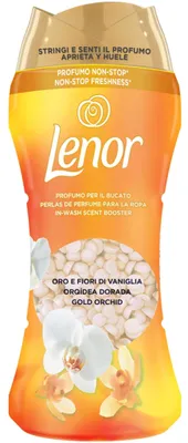 Produktbild von Profumo Non-Stop Oro e Fiori di Vaniglia Orquidea Dorada Duftperlen für die Wäsche, 195 g – Lenor