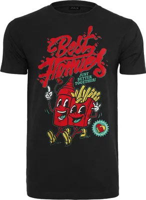 Produktbild von Mister Tee Best Homies Kurzarm-t-shirt Schwarz L Mann Schwarz L