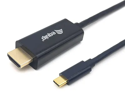 Produktbild von Equip USB-C auf HDMI Kabel, M/M, 1.0m, 4K/30Hz