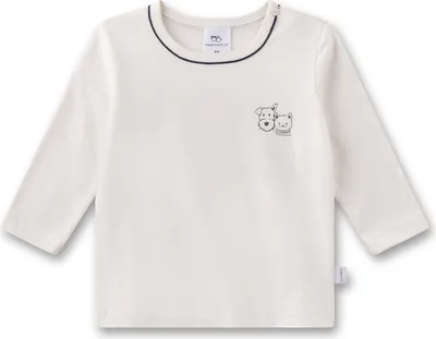 Produktbild von Max & Moritz Baby-Langarmshirt beige 92