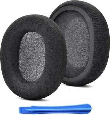 Image de Coussinets d'oreille en velours pour casques de gaming, insonorisants, en remplacement des oreillettes