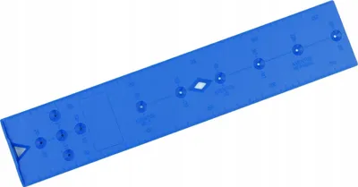 Image de Gabarit De Montage Des Railes De Charnières 55 X 270 Mm
