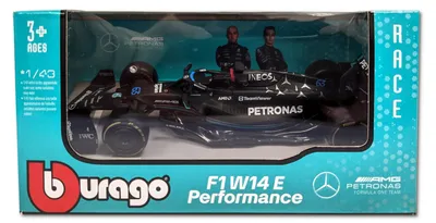 Produktbild von Bburago 18-38080R - Modellauto - F1 Mercedes AMG W14 '23 #63 Russel (Maßstab 1:43) Formel 1