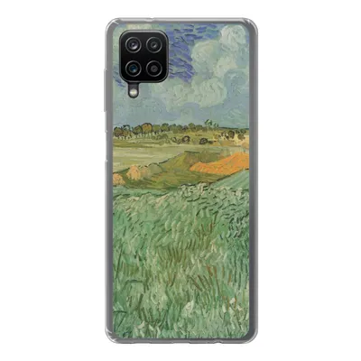 Produktbild von MuchoWow® Handyhülle Schutzhülle Hülle für Samsung Galaxy A12 In der Nähe von Auvers - Vincent van Gogh Silikon Softcase Handy Hülle - Bild