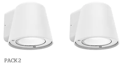 Immagine prodotto di LEDS C4 Lampada da esterno a cono - 8 W, grado di protezione IP44, bianco