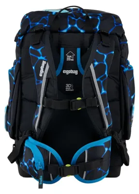 Produktbild von Ergobag Maxi Schulrucksack Set (6-tlg.) - Bärassic Garden, Farbe:bärassic garden
