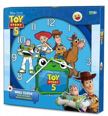 Obrázok produktu pre Nástenné hodiny Disney Pixar Toy Story