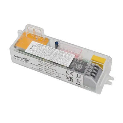 Produktbild von MC098S99 Merrytek Mikrowellen Bewegungssensor Ein/Aus Funktion 220-240V AC Lampe