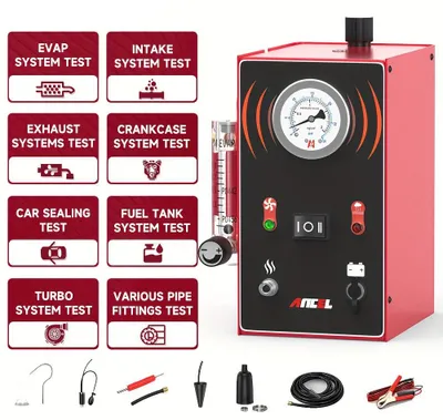 Produktbild von Leckdetektor – Rauch- und Leckprüfungen – Rauchgenerator – Kompakt und tragbar – 12V Anschluss