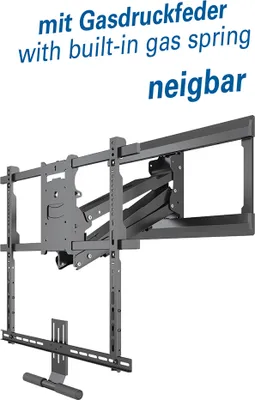 Produktbild von my wall HP 55 AL TV Wandhalter herunterziehbar vollbeweglich 42 - 65 Zoll LED Fernseher