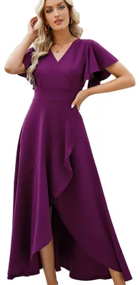 Produktbild von ZZV Langes, schwarzes, formelles Kleid für Damen, Abendkleid, Party, Cocktailkle