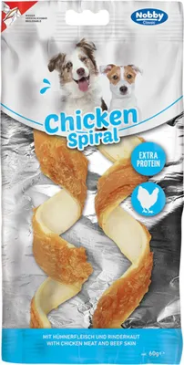 Produktbild von Nobby Hundesnack Chicken Spiral 60 g