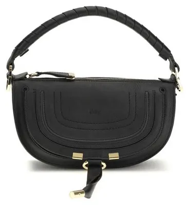 Immagine prodotto di Borsa a tracolla Chloé in pelle di vitello nera, modello CH26SP927R35_001