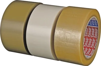Immagine prodotto di Nastro da imballaggio Tesa in PVC per cartoni pesanti, trasparente, 66 m x 50 mm