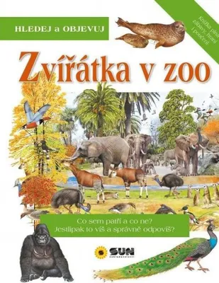 Obrázek produktu pro Zvířátka v ZOO - Hledej a Objevuj