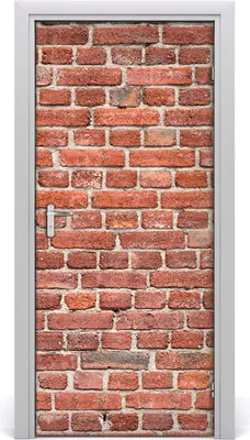 Produktbild von Tulup Türaufkleber 95x205 cm Dekorative Aufkleber Selbstklebend Wasserdichte Tapete Abnehmbar Schlafzimmer Wohnzimmer Wohnkultur - Ziegelwand