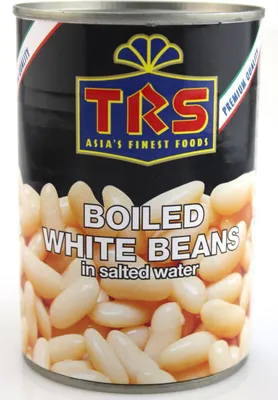 Produktbild von TRS - Weiße Bohnen in Salzwasser 240gr