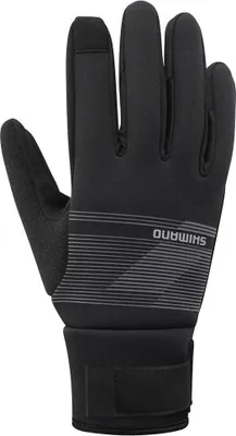 Produktbild von Shimano Windbreak Thermal Handschuhe Schwarz S Herren,Damen Schwarz S