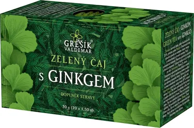 Obrázek produktu pro Zelený čaj s ginkgem 20x1,5g n.s.