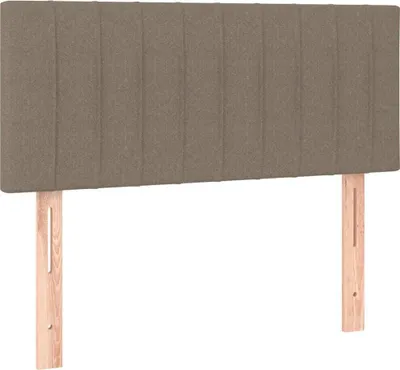 Produktbild von vidaXL Kopfteil Taupe 100x5x78/88 cm Stoff