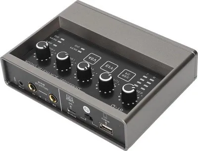 Zdjęcie produktu dla Karta dźwiękowa USB z efektami pogłosu, jakość hi-fi, przenośny rejestrator